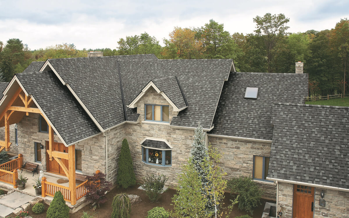 Casa con tejas Harvard Slate - /