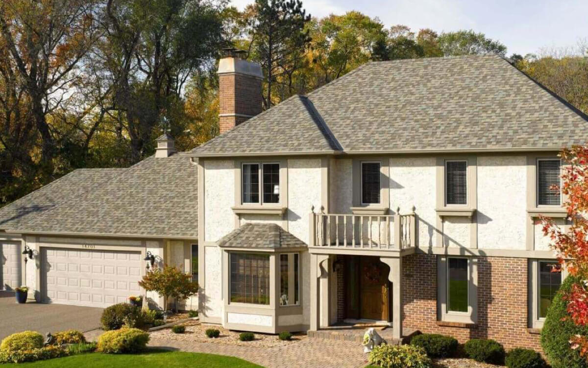 Casa con tejas Taupe Slate - Royal Slate