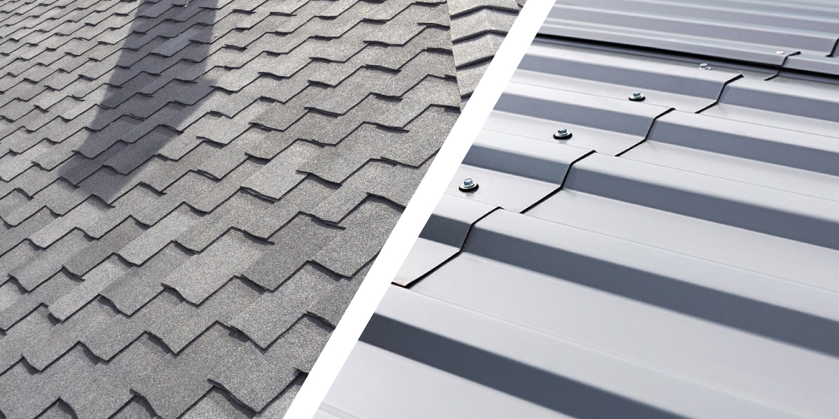 Diferencias entre la Teja Asfáltica y la Lámina de Metal