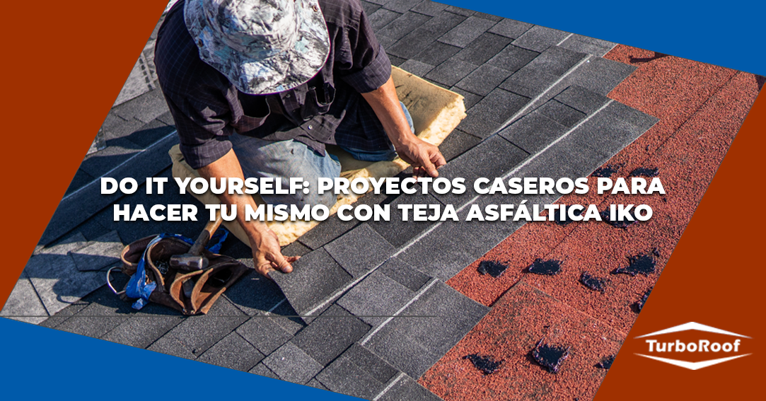 Do it yourself: proyectos caseros con teja asfáltica