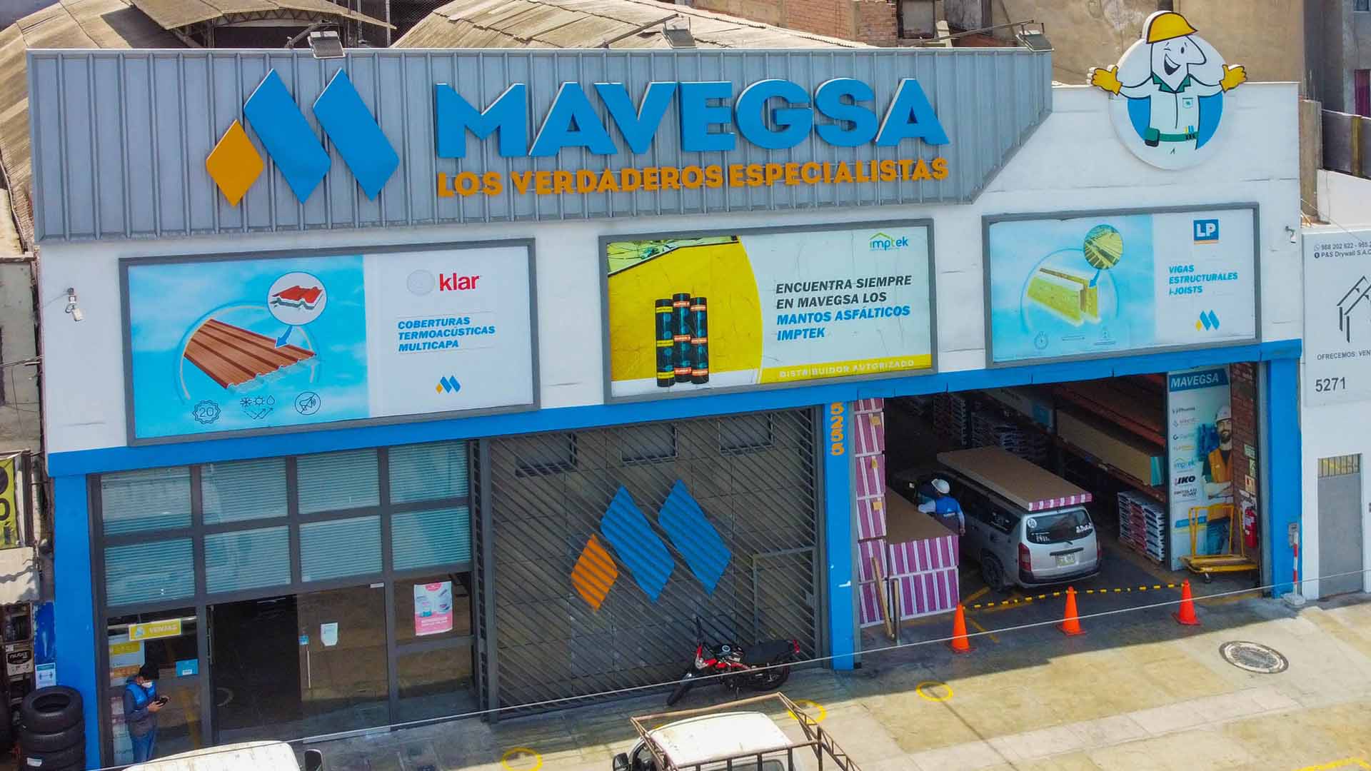 MAVEGSA distribuidores oficiales de Tejas Asfálticas IKO en Perú
