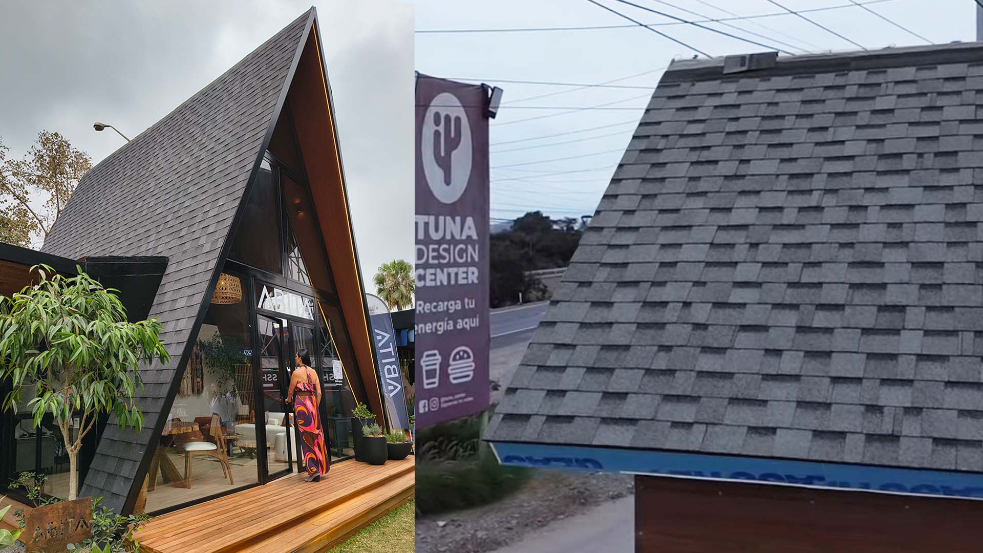 Proyectos con tejas IKO de MAVEGSA en Perú