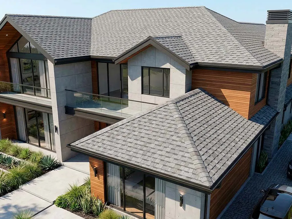Proyecto residencial con teja IKO Cambridge