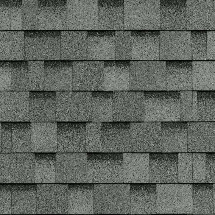 Muestra de teja asfáltica IKO color Dual Grey