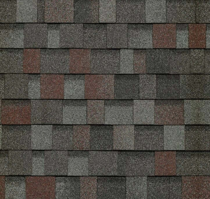 Muestra de teja asfáltica IKO color Sentinel Slate