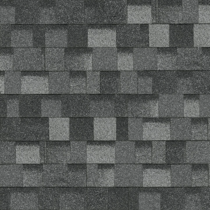 Muestra de teja asfáltica IKO color Summit Grey